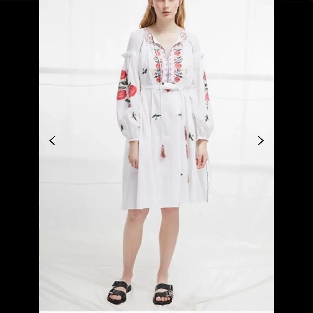 EDESSA COTTON FOLK DRESS  - Picture 6 of 7